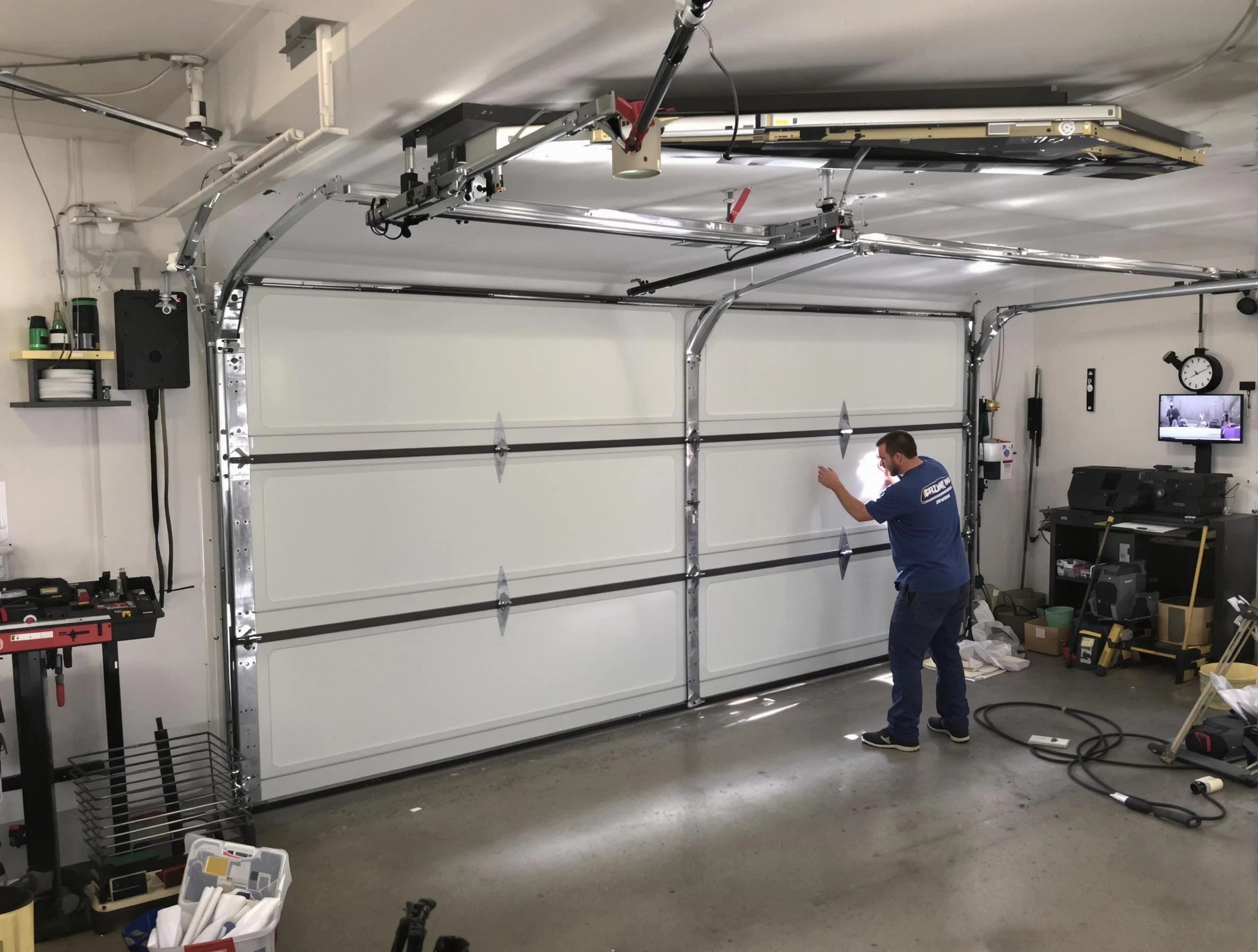 Professional garage door repair service by Harrisville Garage Door Repair in Harrisville